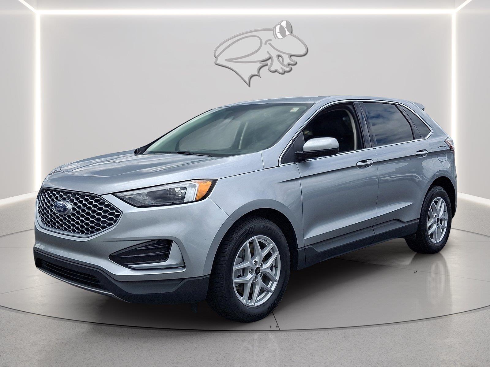 Iconic Silver 2024 Ford Edge SUV / Crossover All-Wheel Drive 8-Speed Automatic