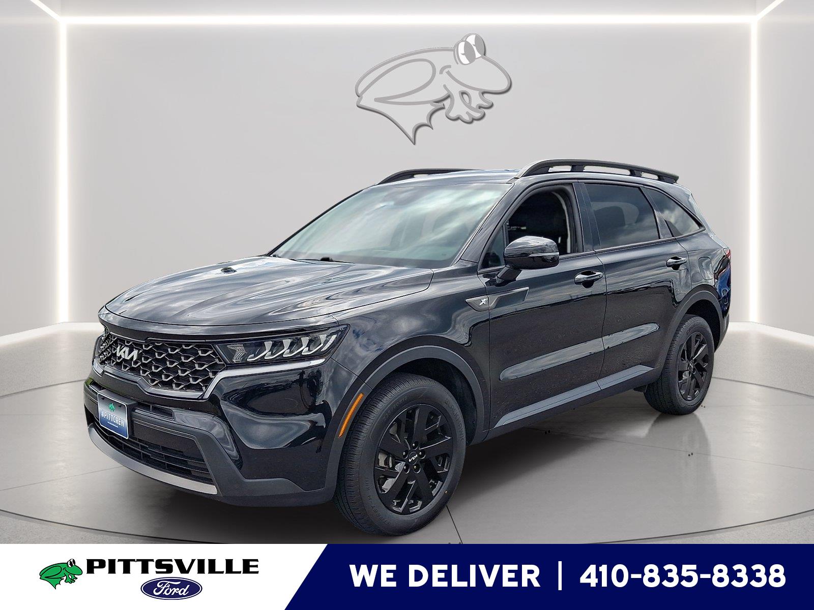 Ebony Black 2022 Kia Sorento SUV / Crossover All-Wheel Drive 8-Speed Automatic