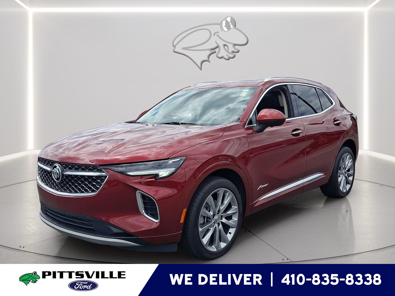 Cinnabar Metallic 2023 Buick Envision SUV / Crossover All-Wheel Drive 9-Speed Automatic