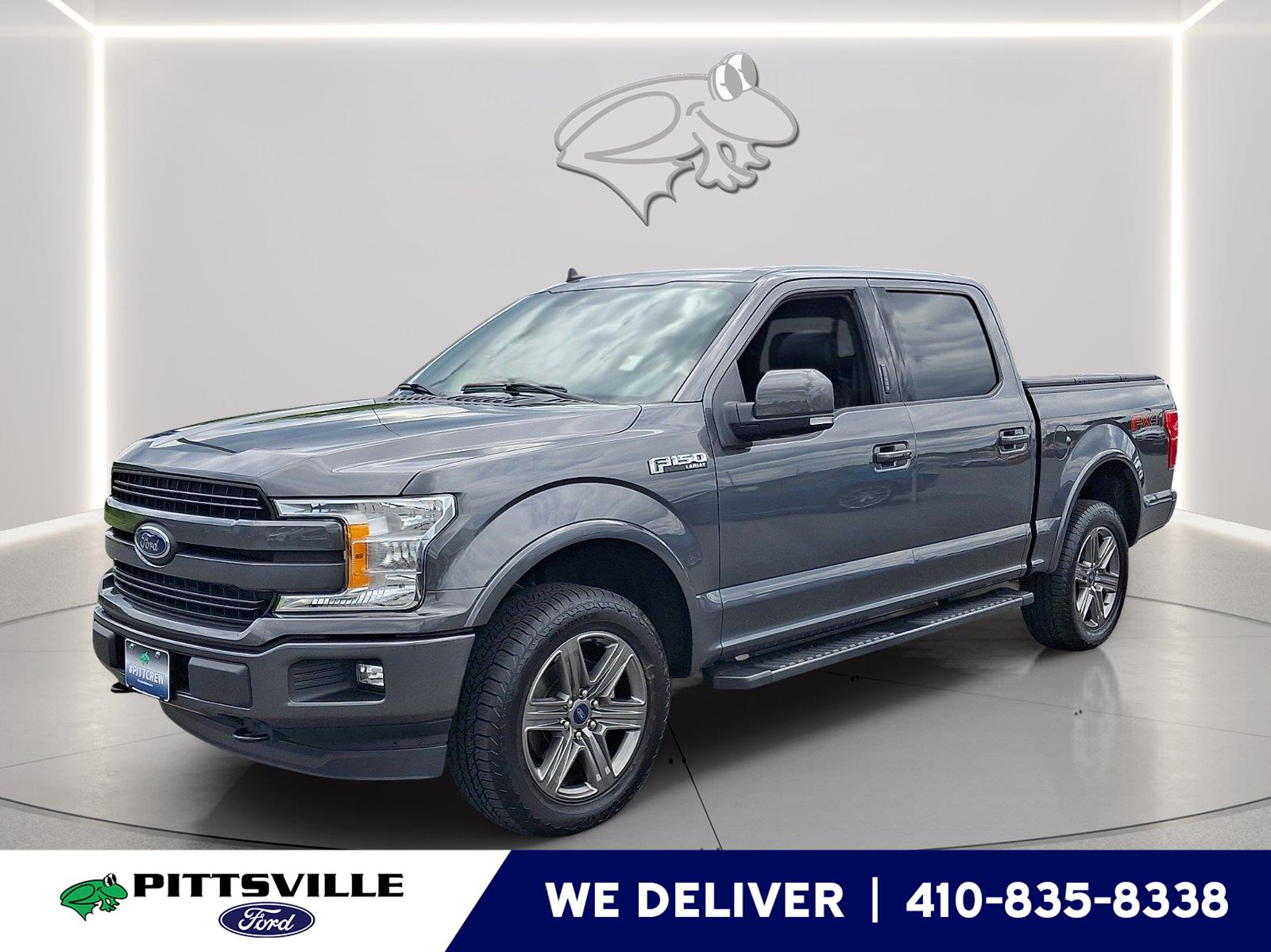 Gray (Magnetic) 2020 Ford F-150 Pickup Truck Four-Wheel Drive Automatic