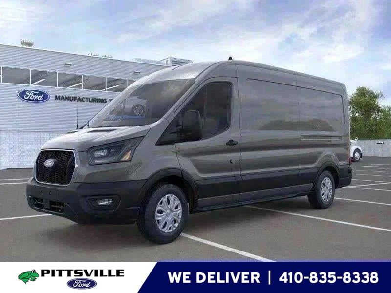Carbonized Gray 2026 Ford Transit Cargo Van Rear-Wheel Drive Automatic