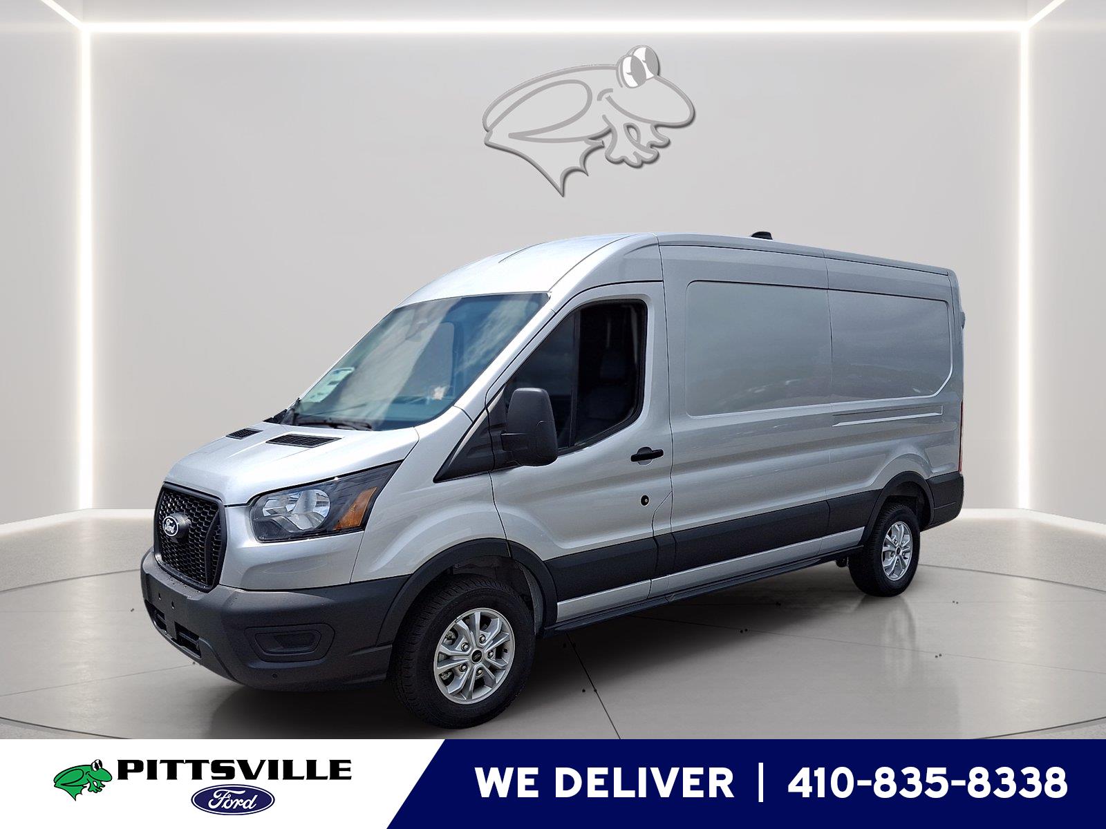 Ingot Silver Metallic 2026 Ford Transit Cargo Van Rear-Wheel Drive