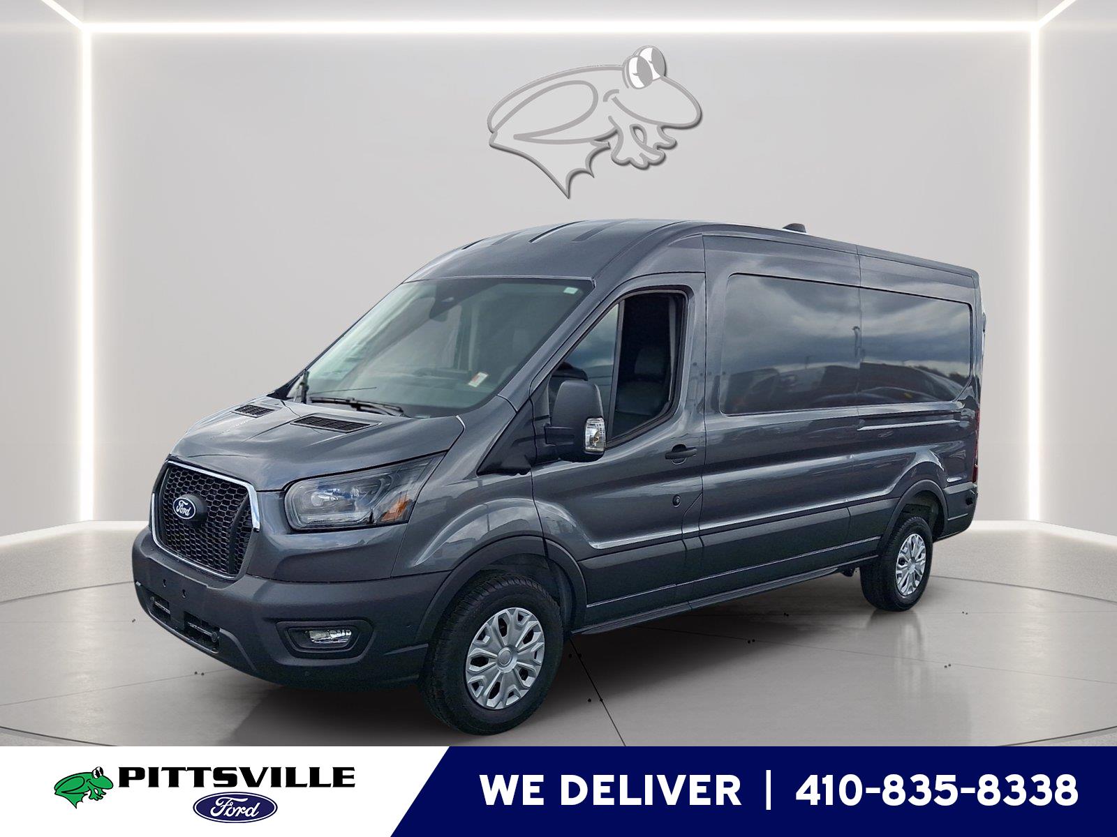 Carbonized Gray 2026 Ford Transit Cargo Van Rear-Wheel Drive Automatic