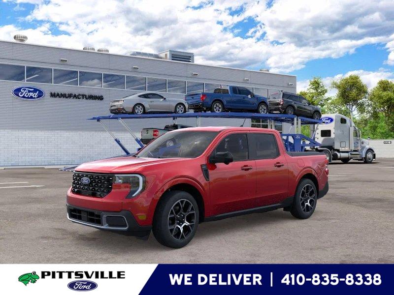 Ruby Red Metallic Tinted Clearcoat 2026 Ford Maverick Pickup Truck All-Wheel Drive 1-Speed Dual Clutch