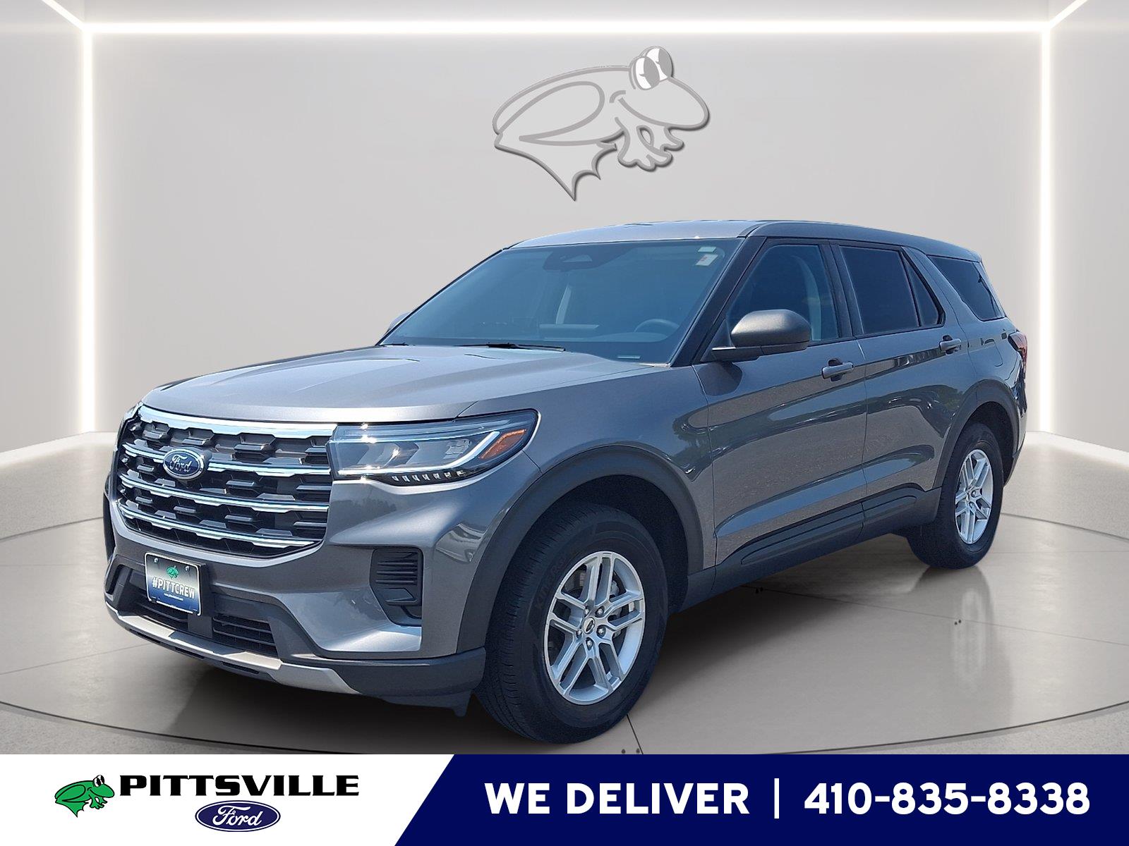 Carbonized Gray 2026 Ford Explorer SUV / Crossover All-Wheel Drive Automatic