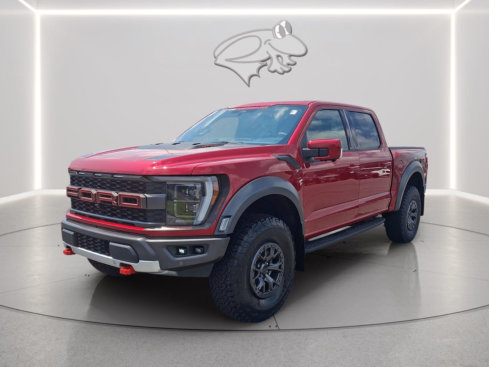 Rapid Red Metallic Tinted Clearcoat 2022 Ford F-150 Pickup Truck Four-Wheel Drive Automatic
