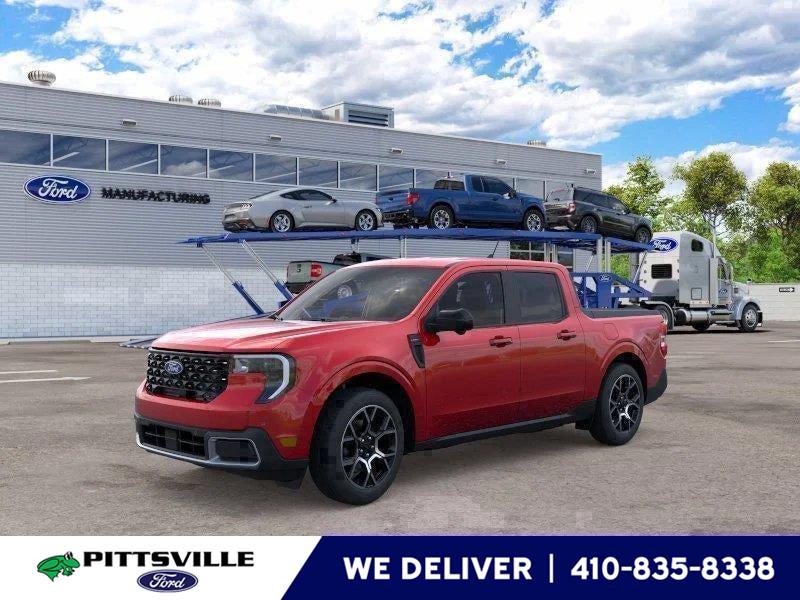 Ruby Red Metallic Tinted Clearcoat 2026 Ford Maverick Pickup Truck All-Wheel Drive 1-Speed Dual Clutch