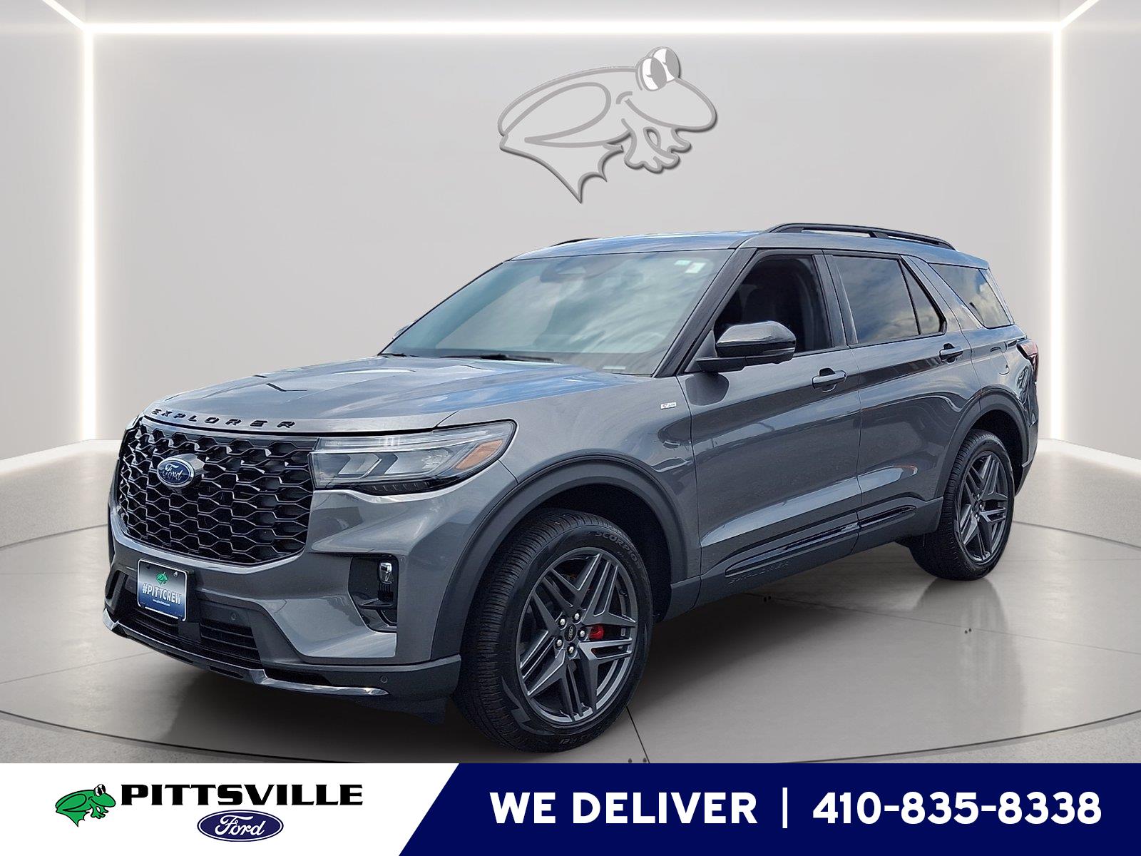 Carbonized Gray 2026 Ford Explorer SUV / Crossover All-Wheel Drive Automatic