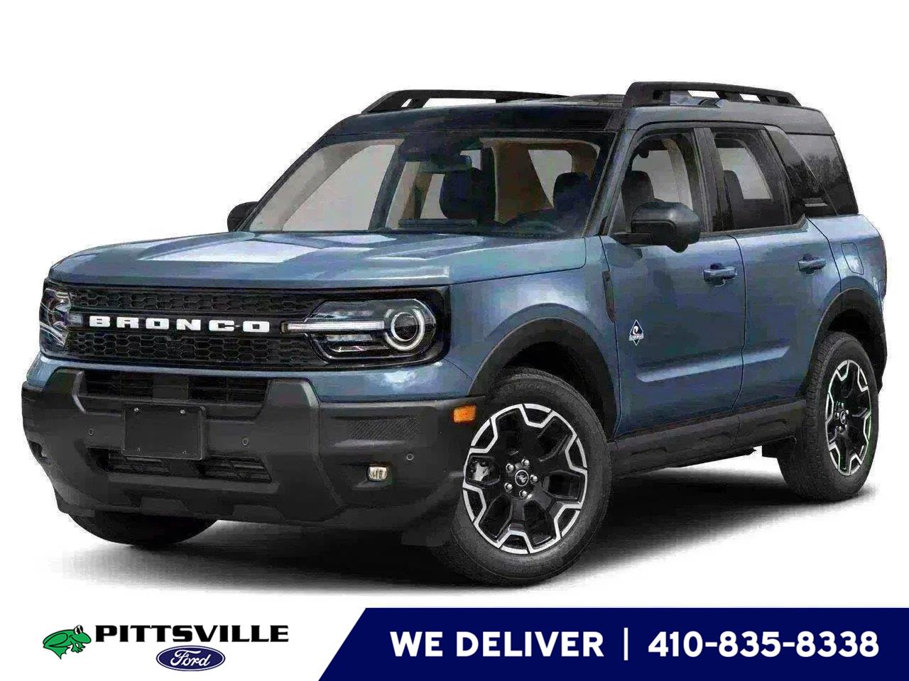 Blue (Azure Gray Metallic Tri-Coat) 2026 Ford Bronco Sport SUV / Crossover All-Wheel Drive 8-Speed Automatic