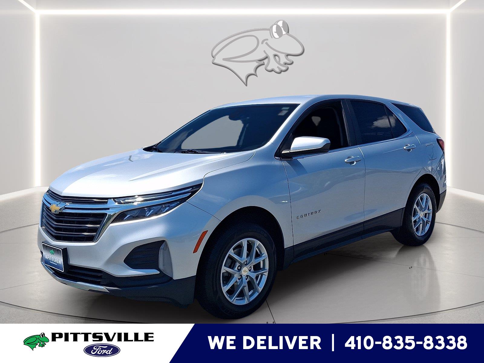 Silver Ice Metallic 2022 Chevrolet Equinox SUV / Crossover Four-Wheel Drive 6-Speed Automatic Overdrive