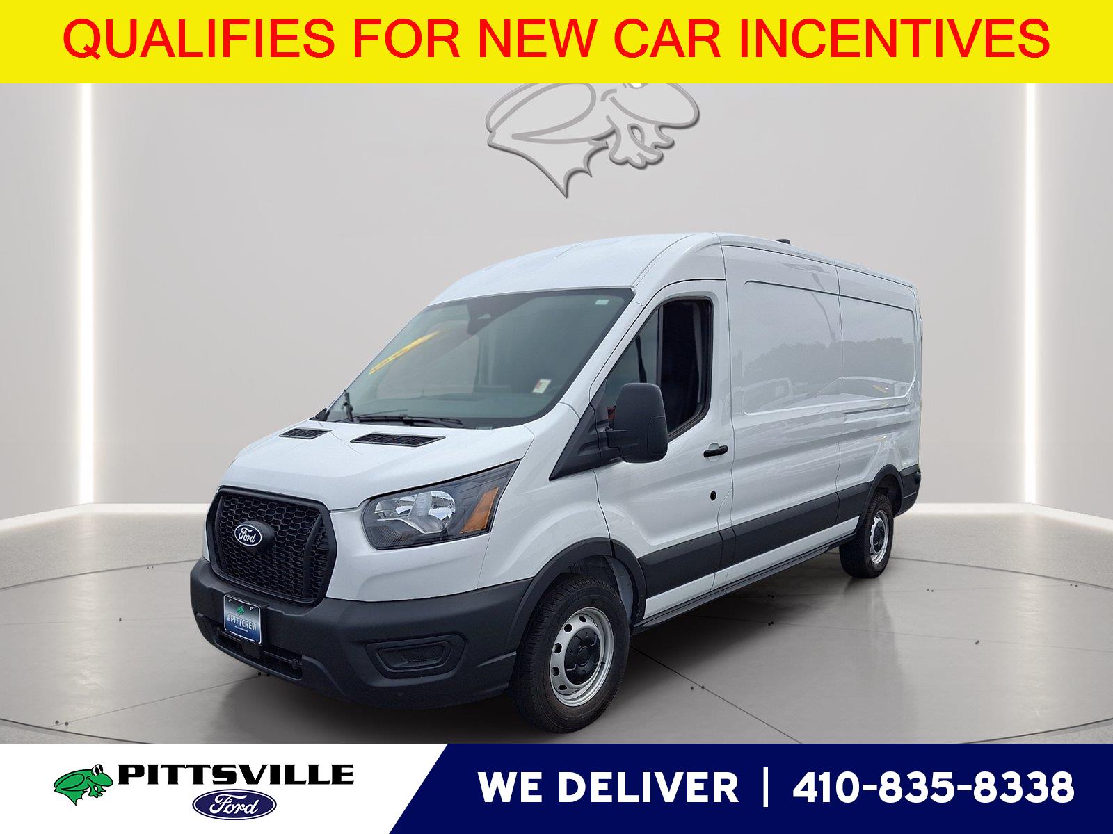 Oxford White 2026 Ford Transit Cargo Van Rear-Wheel Drive