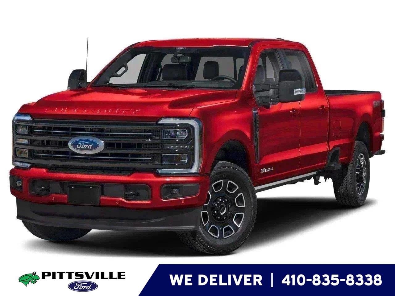 Ruby Red Metallic Tinted Clearcoat 2027 Ford F-350 Super Duty Pickup Truck Four-Wheel Drive Automatic