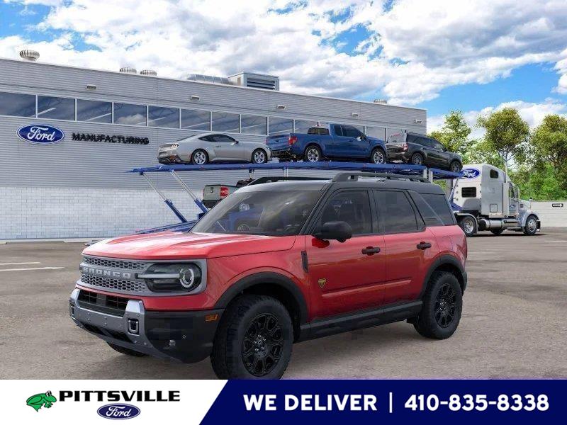 Ruby Red Metallic Tinted Clearcoat 2026 Ford Bronco Sport SUV / Crossover All-Wheel Drive 8-Speed Automatic