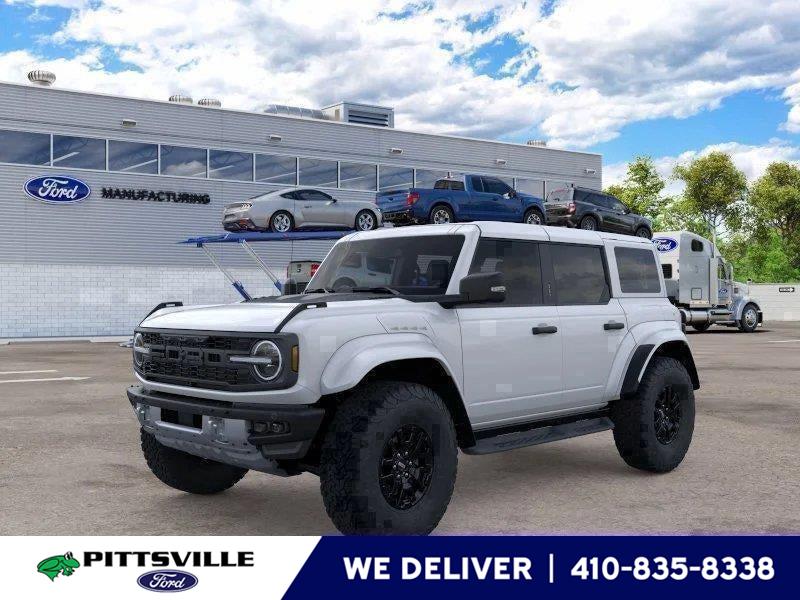 Oxford White 2026 Ford Bronco Raptor SUV / Crossover Four-Wheel Drive Automatic
