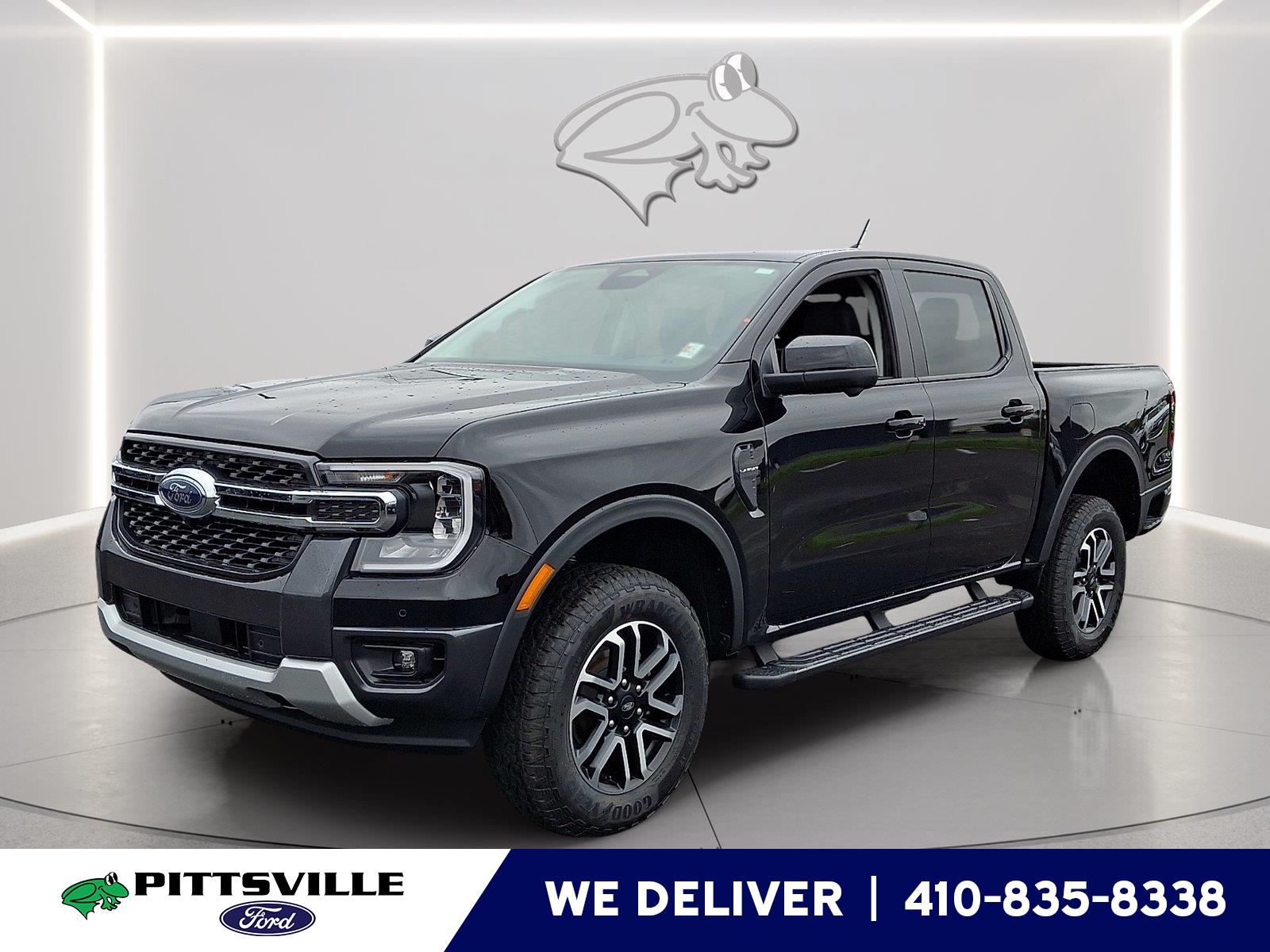 Shadow Black 2026 Ford Ranger Pickup Truck Four-Wheel Drive Automatic