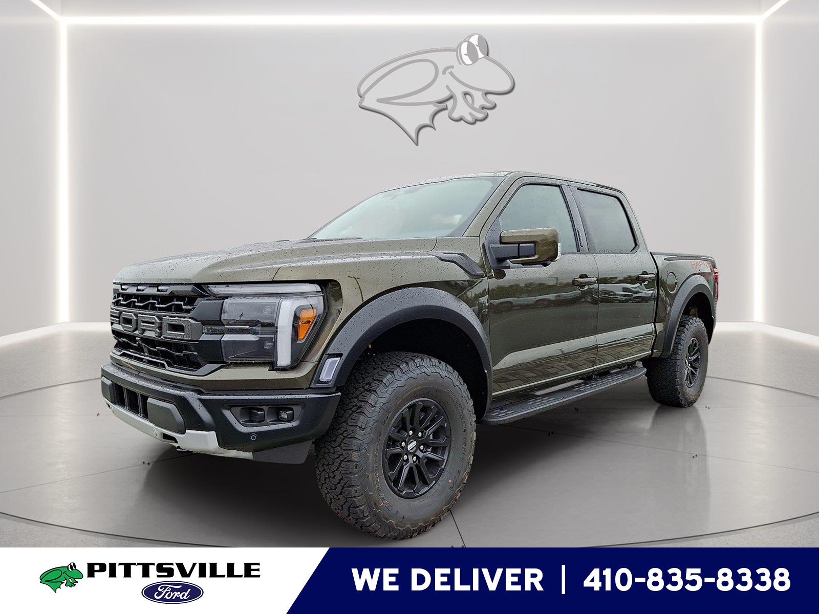 Shelter Green 2026 Ford F-150 Pickup Truck Four-Wheel Drive Automatic