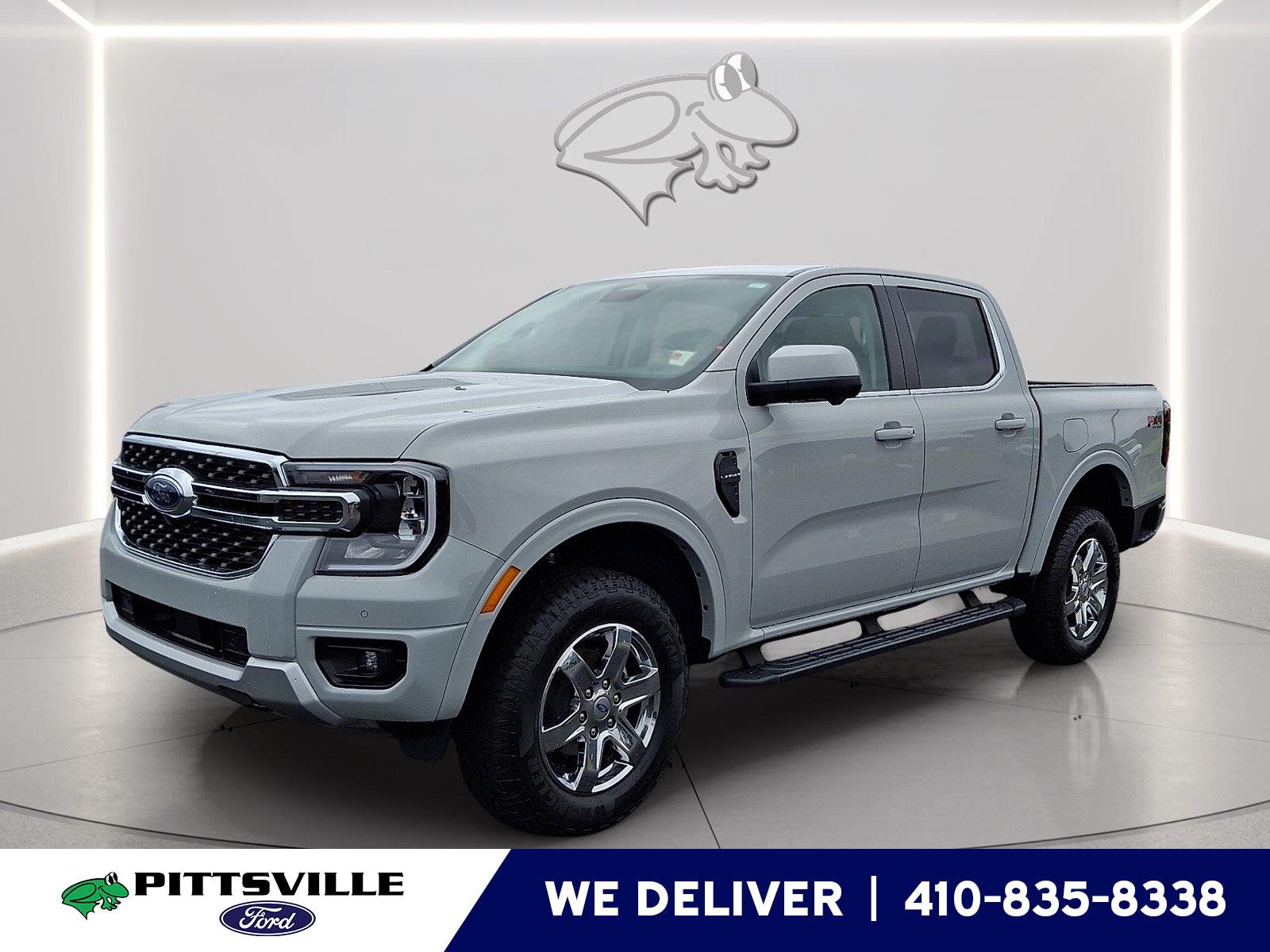 Avalanche Gray 2026 Ford Ranger Pickup Truck Four-Wheel Drive Automatic