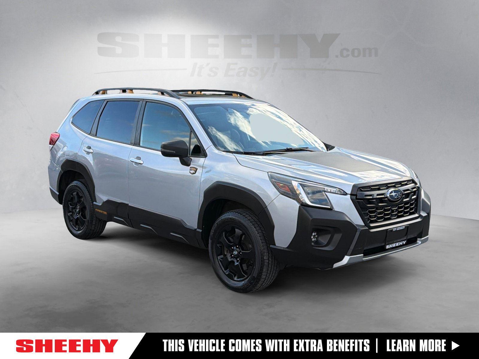 Ice Silver Metallic 2022 Subaru Forester Wilderness Crossover AWD SUV / Crossover All-Wheel Drive Continuously Variable Transmission