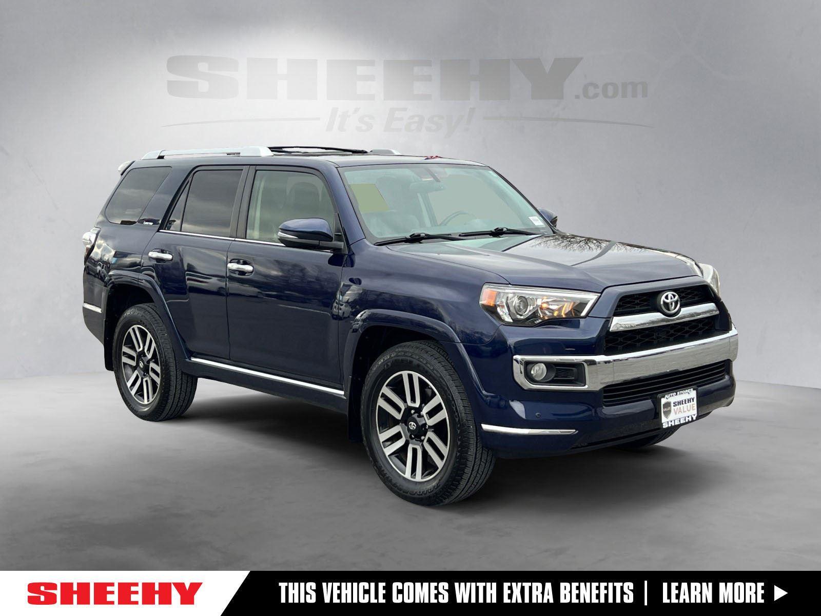 Nautical Blue Metallic 2018 Toyota 4Runner Limited AWD SUV / Crossover All-Wheel Drive 5-Speed Automatic Overdrive