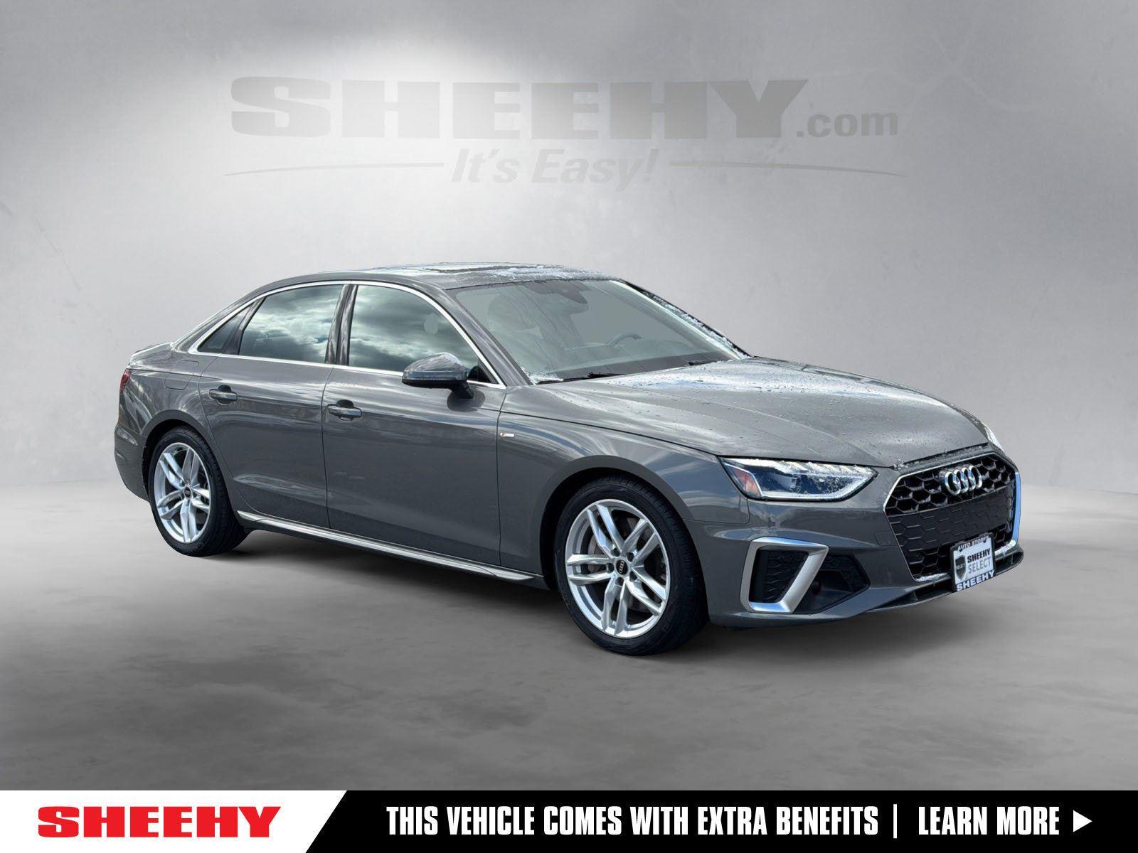 Gray Metallic 2023 Audi A4 quattro Premium Plus S Line 45 TFSI AWD Sedan All-Wheel Drive 7-Speed Automatic