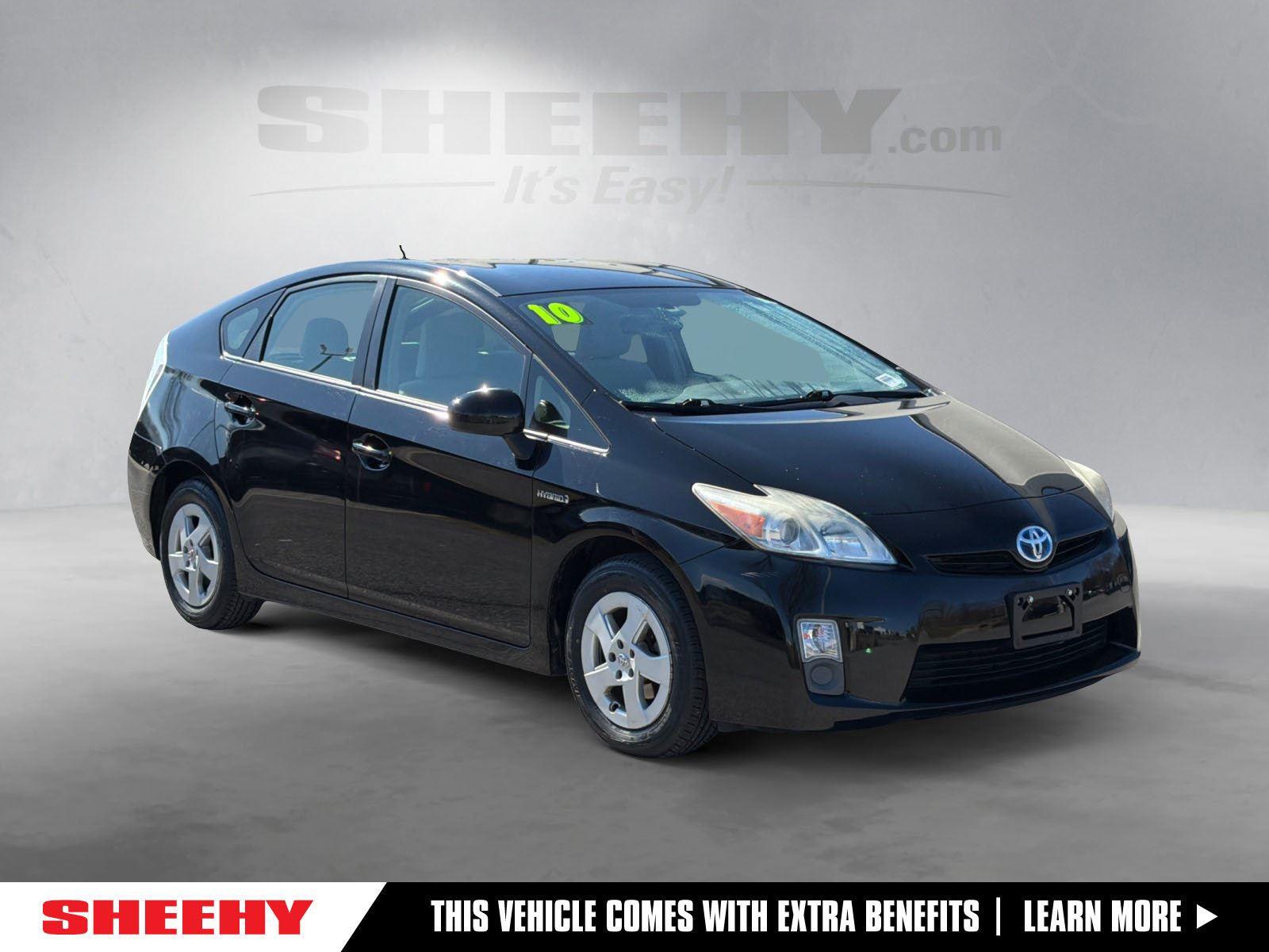 Black 2010 Toyota Prius Two Hatchback Front-Wheel Drive Continuously Variable Transmission