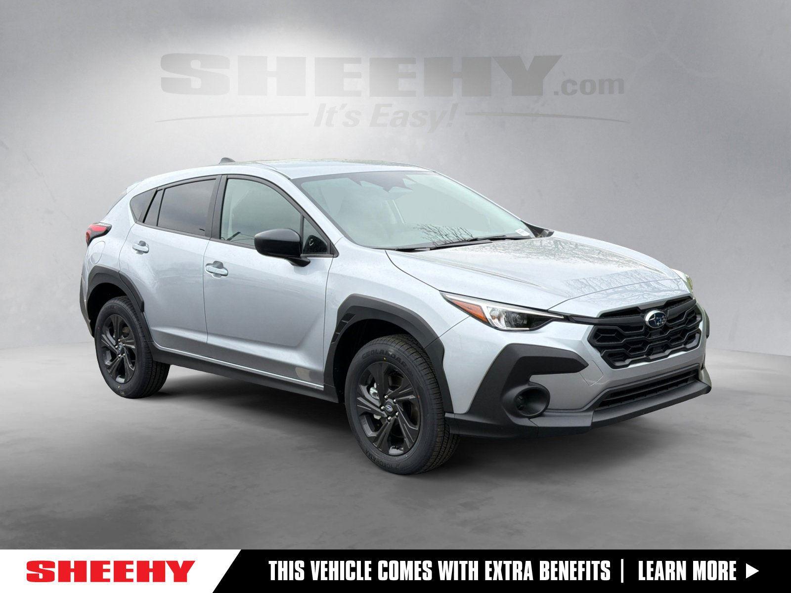 Ice Silver Metallic 2026 Subaru Crosstrek AWD SUV / Crossover All-Wheel Drive Continuously Variable Transmission