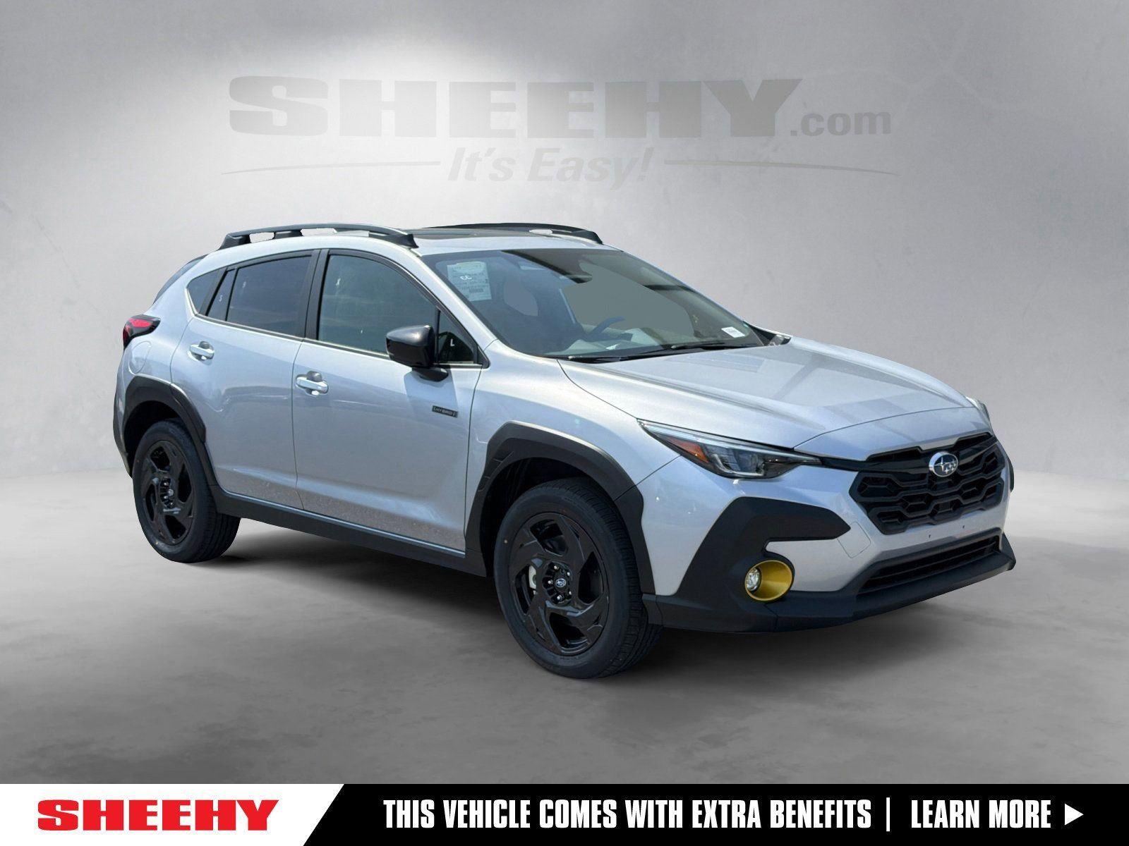 Ice Silver Metallic 2026 Subaru Crosstrek Hybrid Sport AWD SUV / Crossover All-Wheel Drive Continuously Variable Transmission