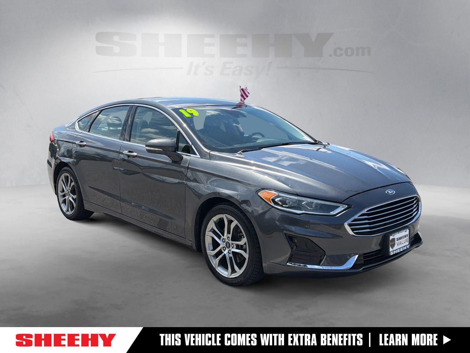 Gray (Magnetic) 2019 Ford Fusion SEL Sedan Front-Wheel Drive 6-Speed Automatic