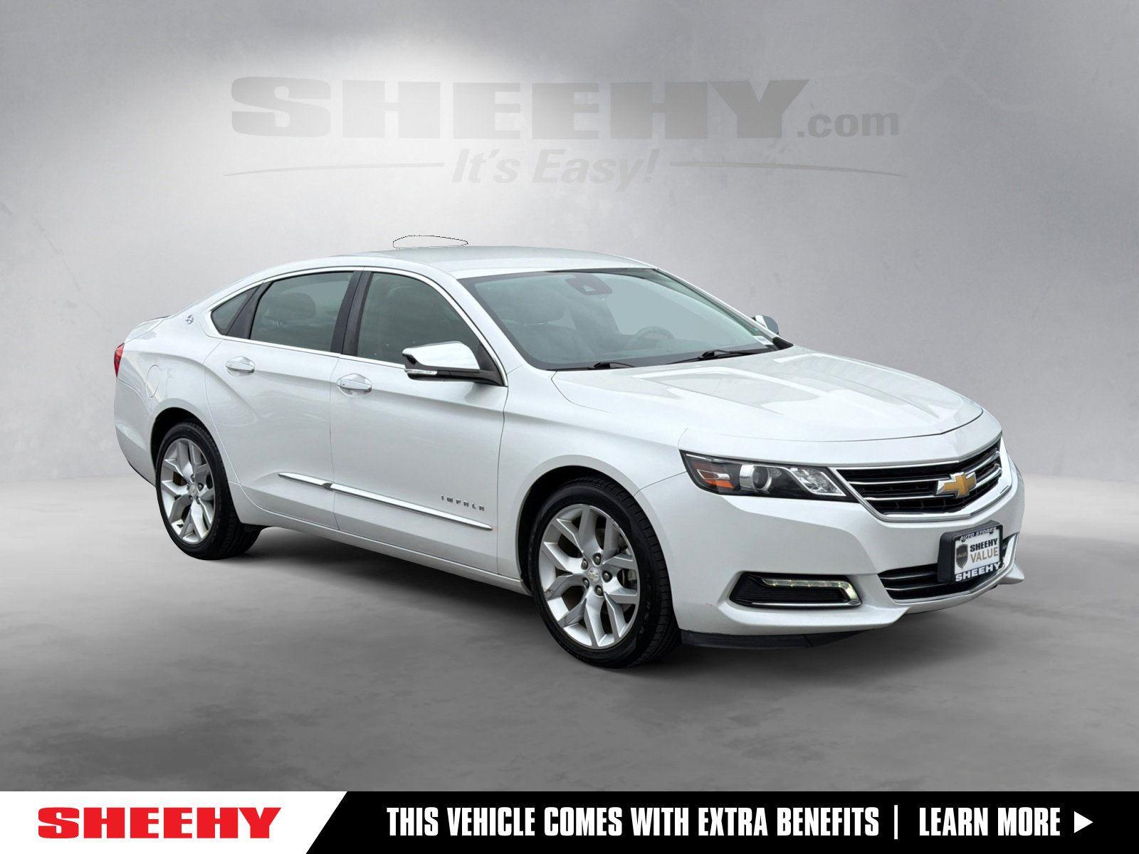 White (Iridescent Pearl Tricoat) 2015 Chevrolet Impala LTZ 2LZ FWD Sedan Front-Wheel Drive 6-Speed Automatic