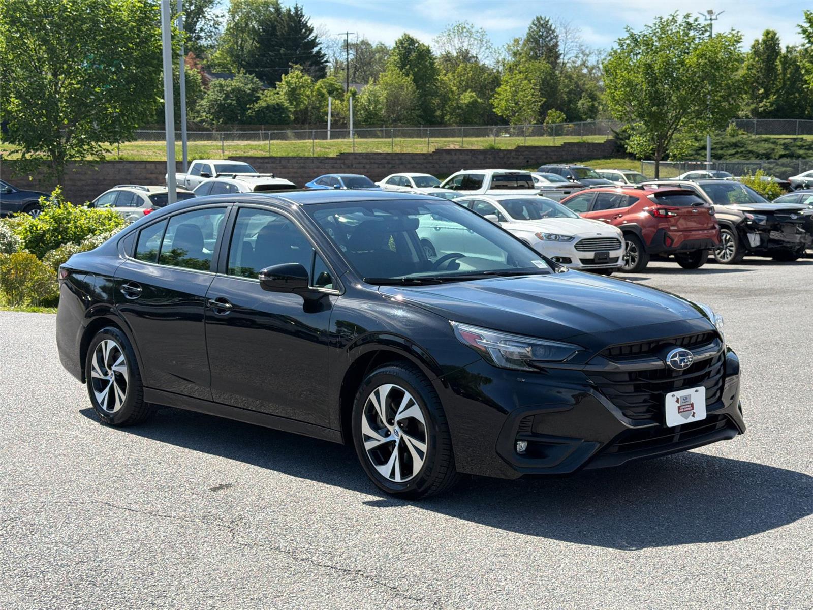 Crystal Black Silica 2024 Subaru Legacy Premium AWD Sedan All-Wheel Drive Continuously Variable Transmission