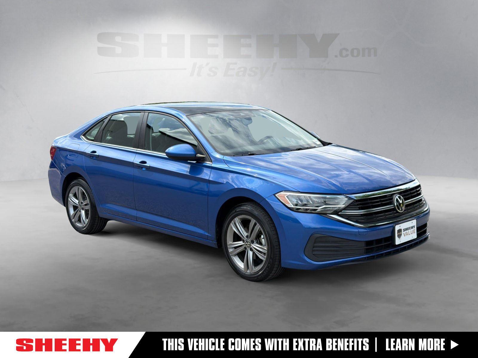Rising Blue Metallic 2022 Volkswagen Jetta Sedan Front-Wheel Drive Automatic