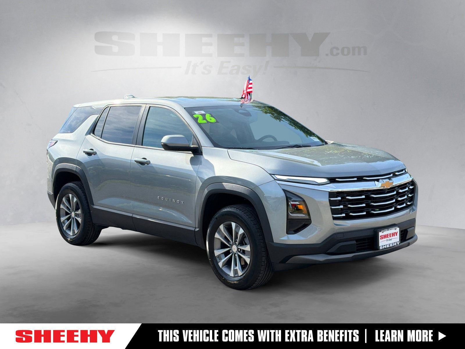 Sterling Gray Metallic 2026 Chevrolet Equinox SUV / Crossover Four-Wheel Drive 8-Speed Automatic