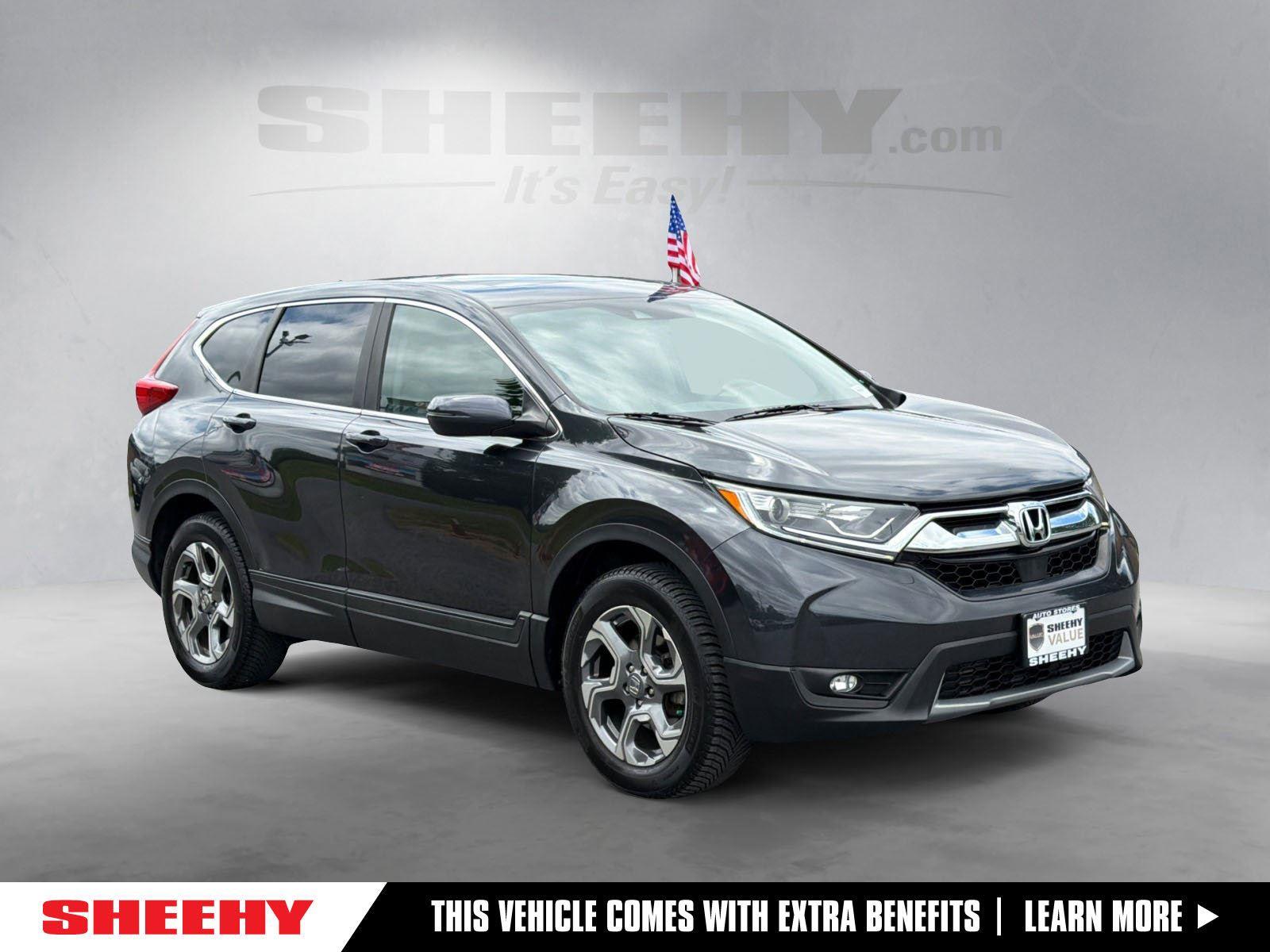 Gray (Gunmetal Metallic) 2018 Honda CR-V SUV / Crossover All-Wheel Drive Continuously Variable Transmission