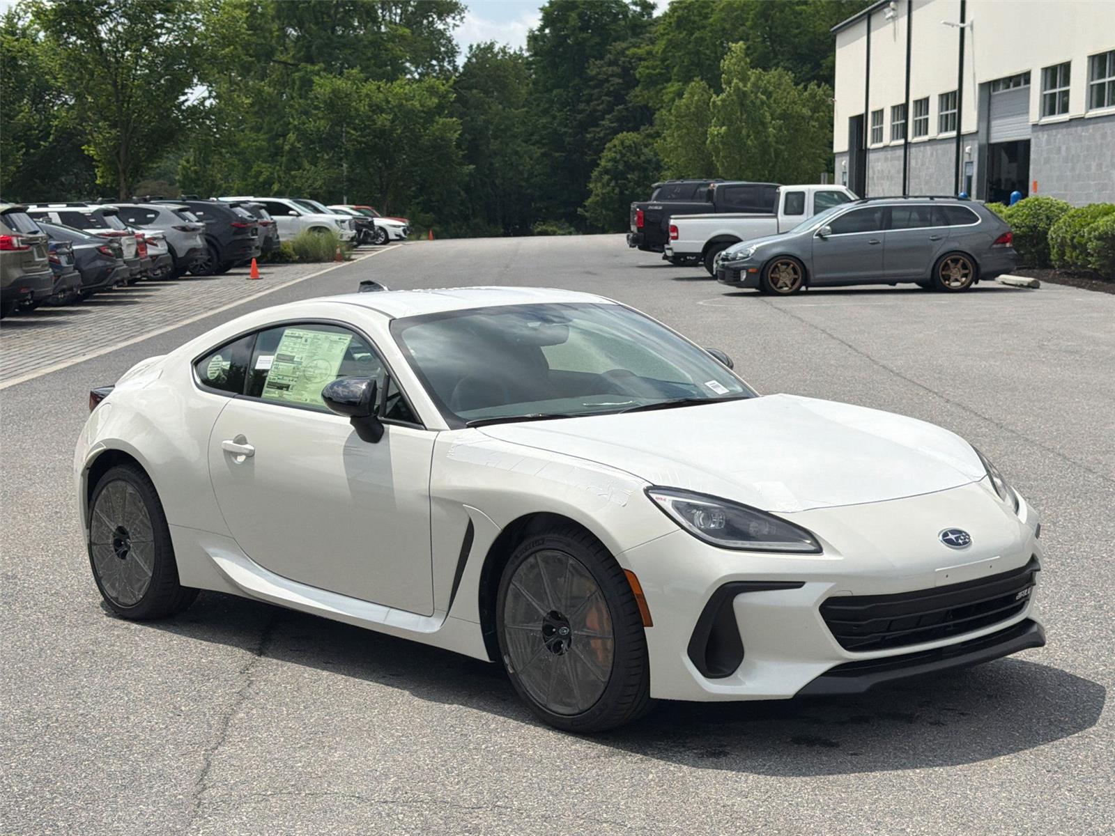 Crystal White Pearl 2026 Subaru BRZ tS RWD Coupe Rear-Wheel Drive Manual