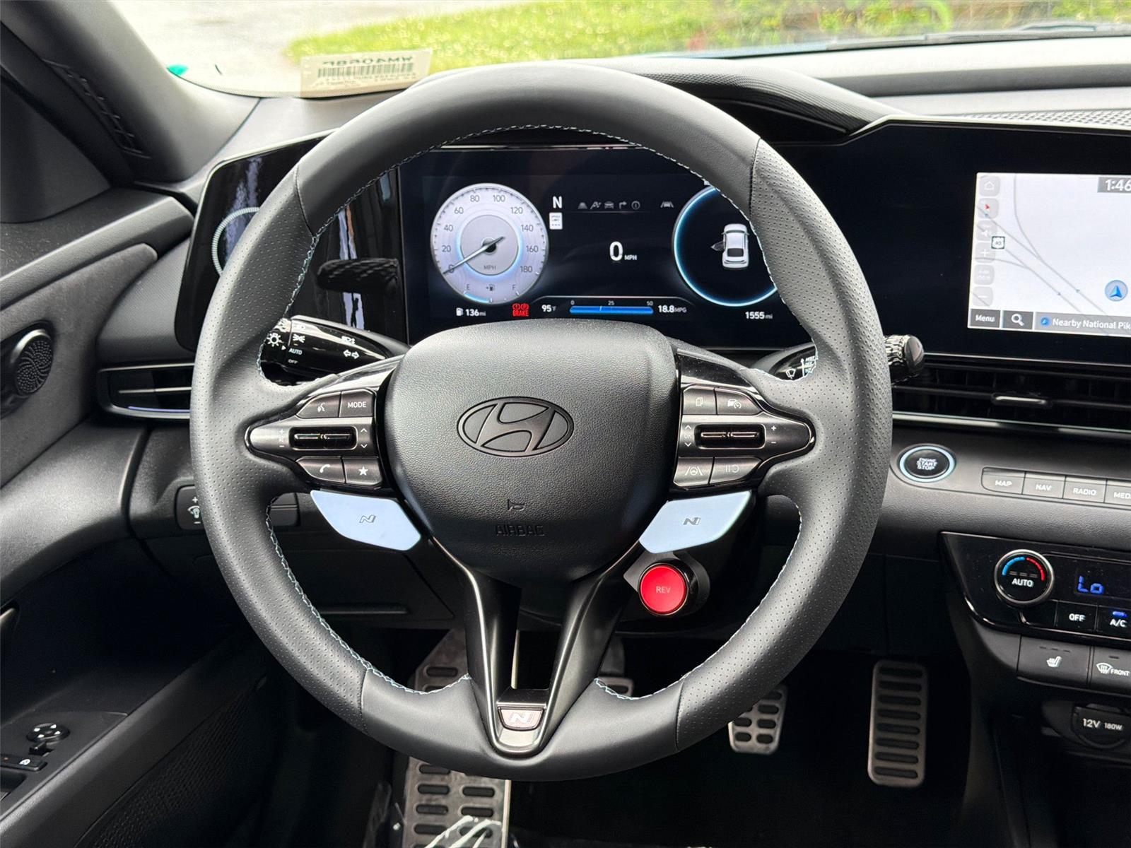 Used 2025 Performance Blue Hyundai MANUAL image 15