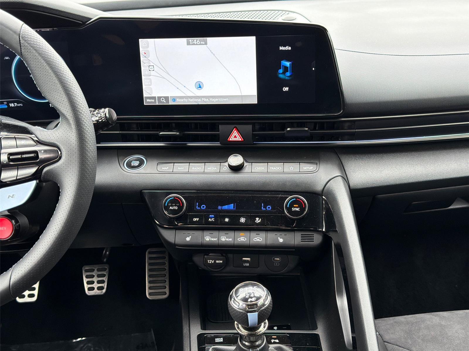 Used 2025 Performance Blue Hyundai MANUAL image 10