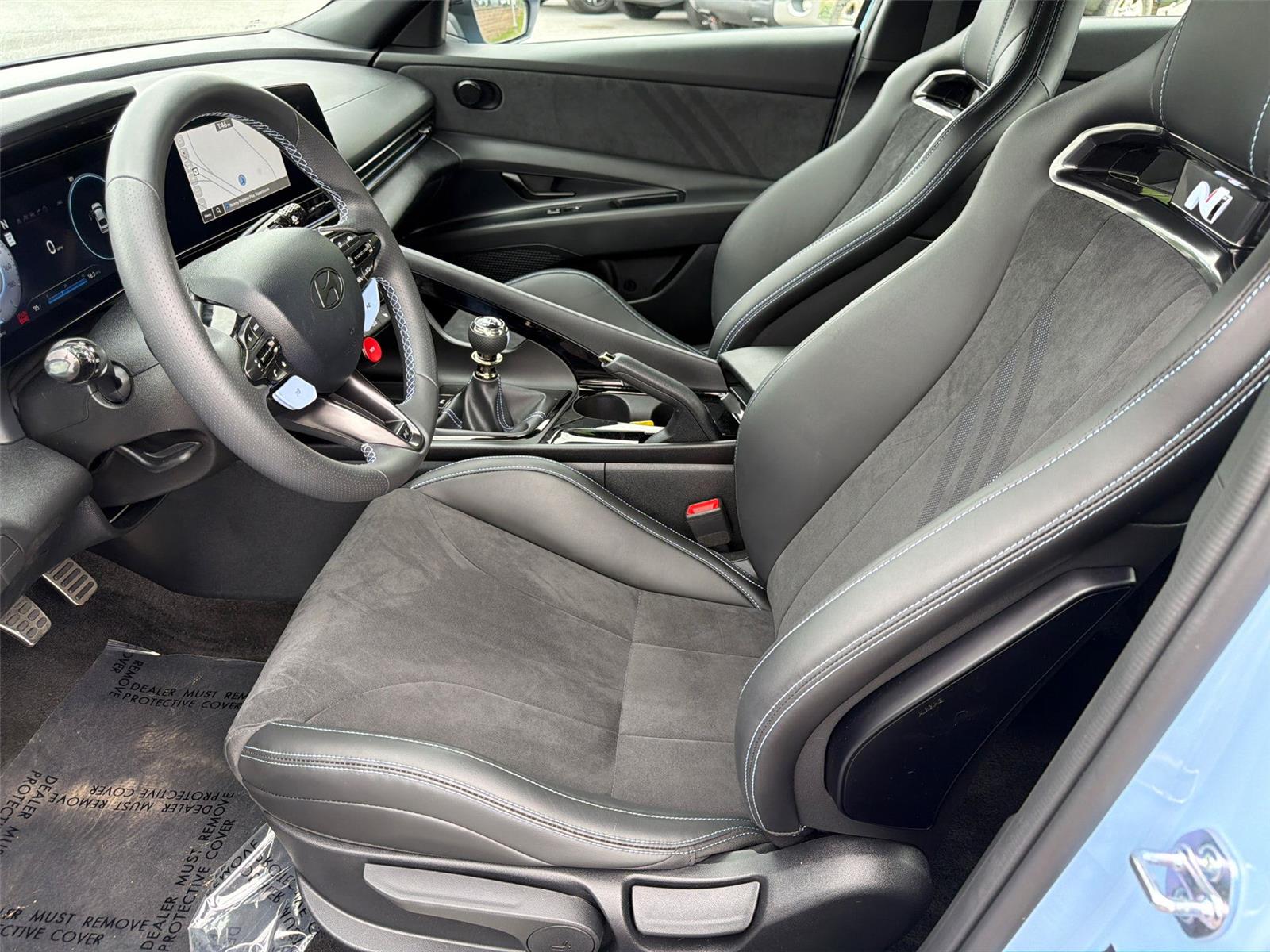 Used 2025 Performance Blue Hyundai MANUAL image 8