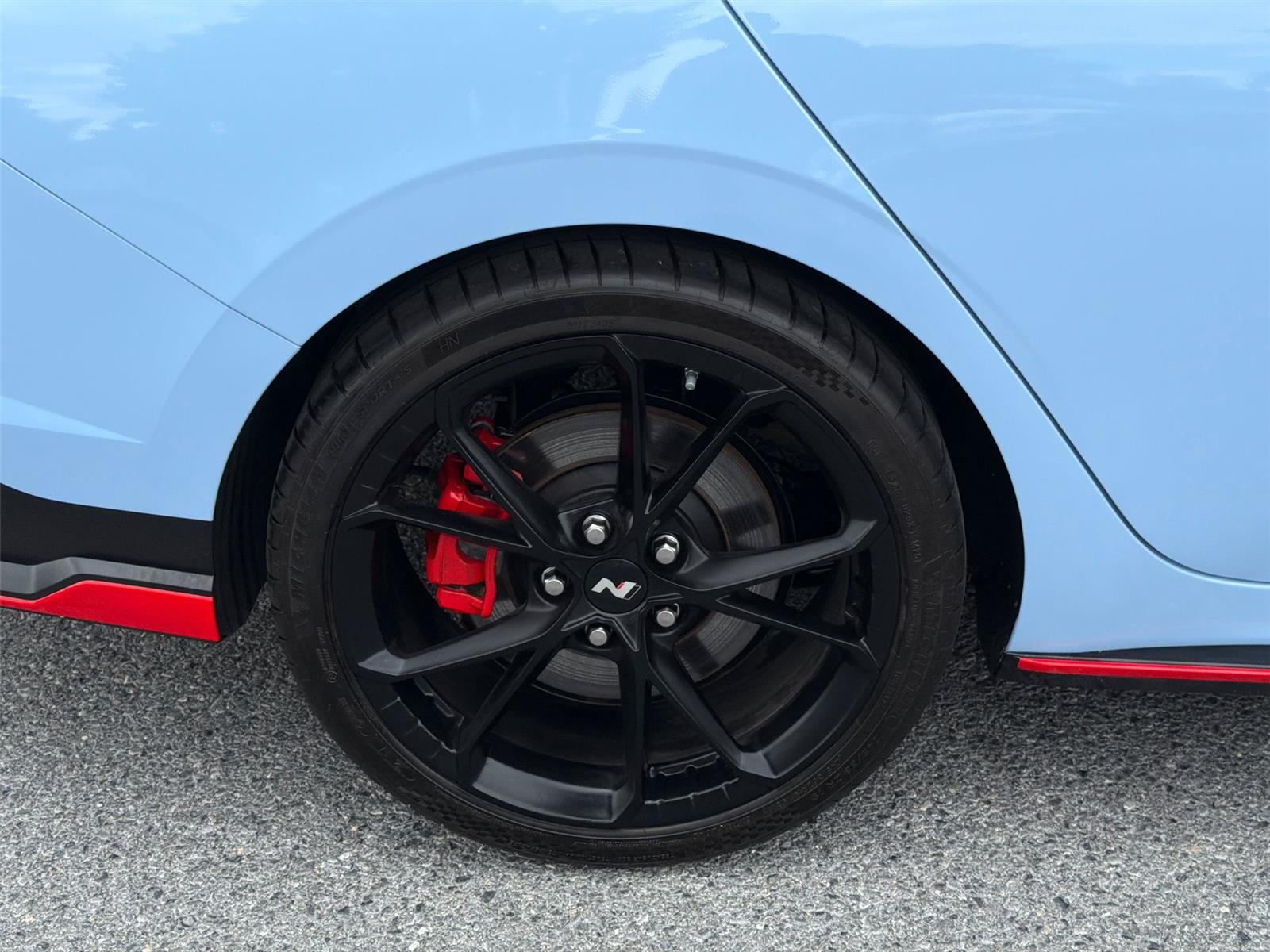 Used 2025 Performance Blue Hyundai MANUAL image 24