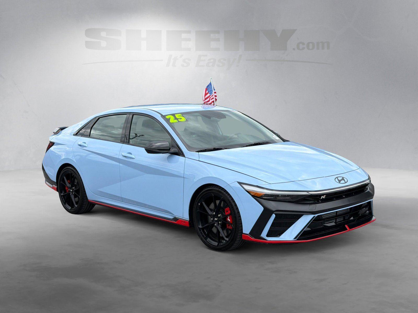 Used 2025 Performance Blue Hyundai MANUAL image 2