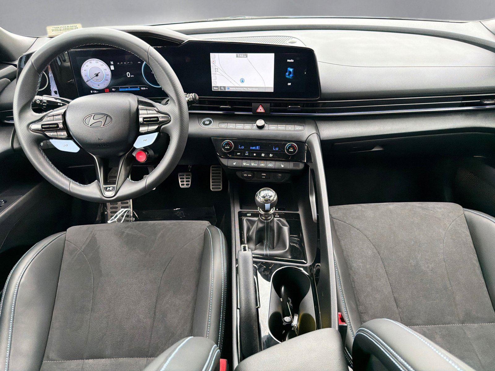 Used 2025 Performance Blue Hyundai MANUAL image 3