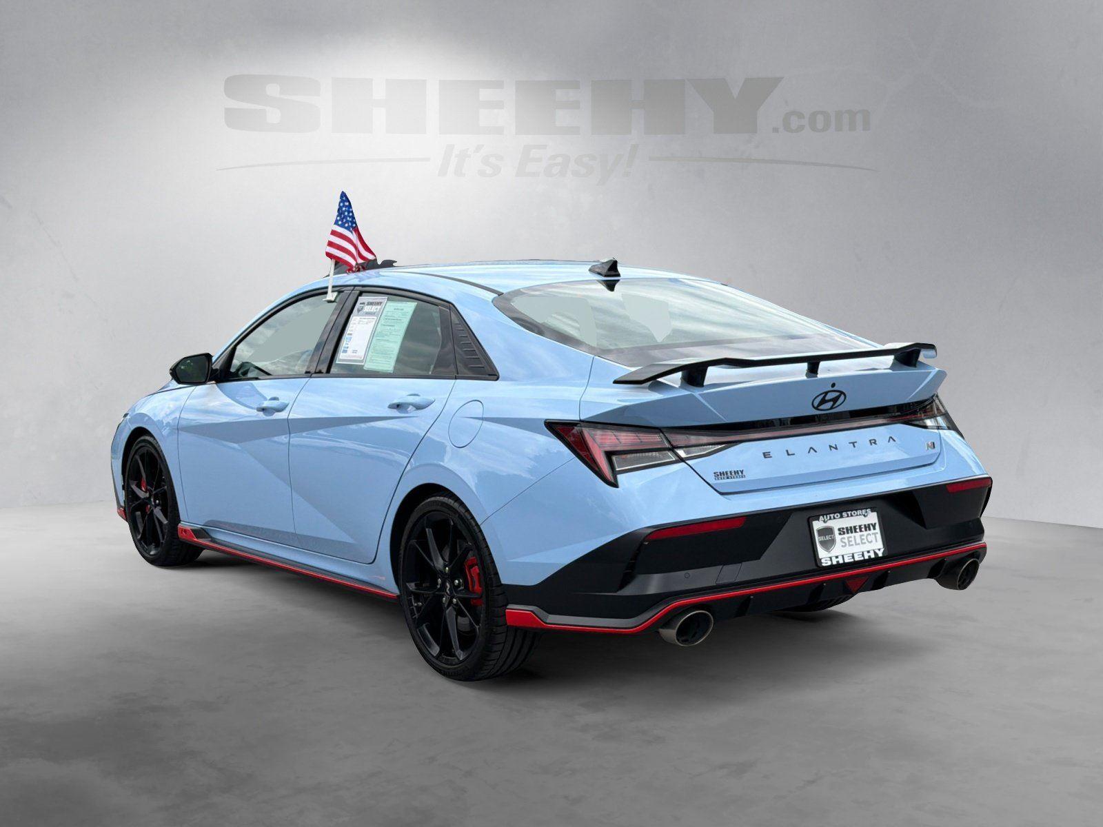 Used 2025 Performance Blue Hyundai MANUAL image 11