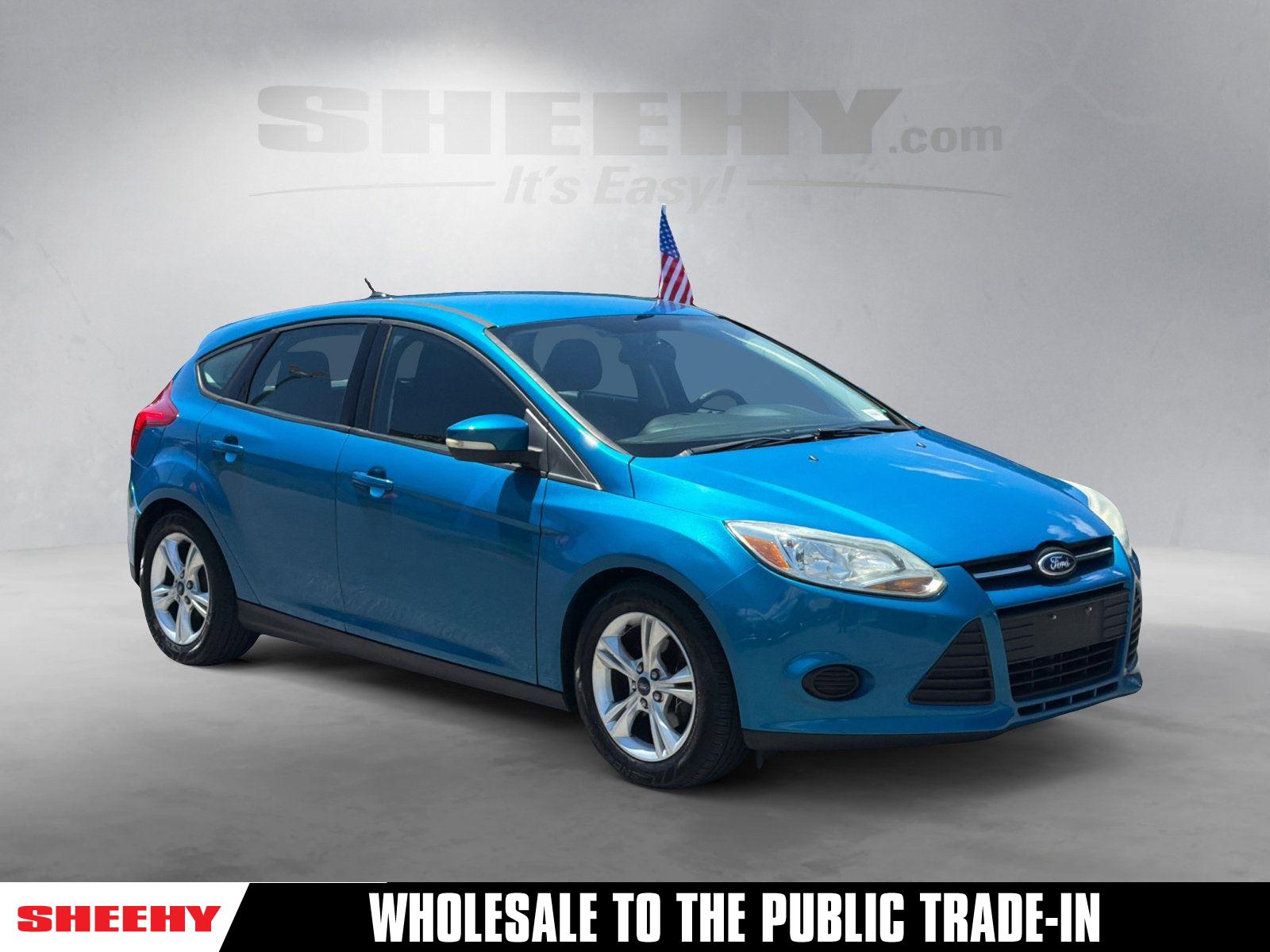 Blue Candy Metallic 2014 Ford Focus Hatchback Front-Wheel Drive 6-Speed Automatic