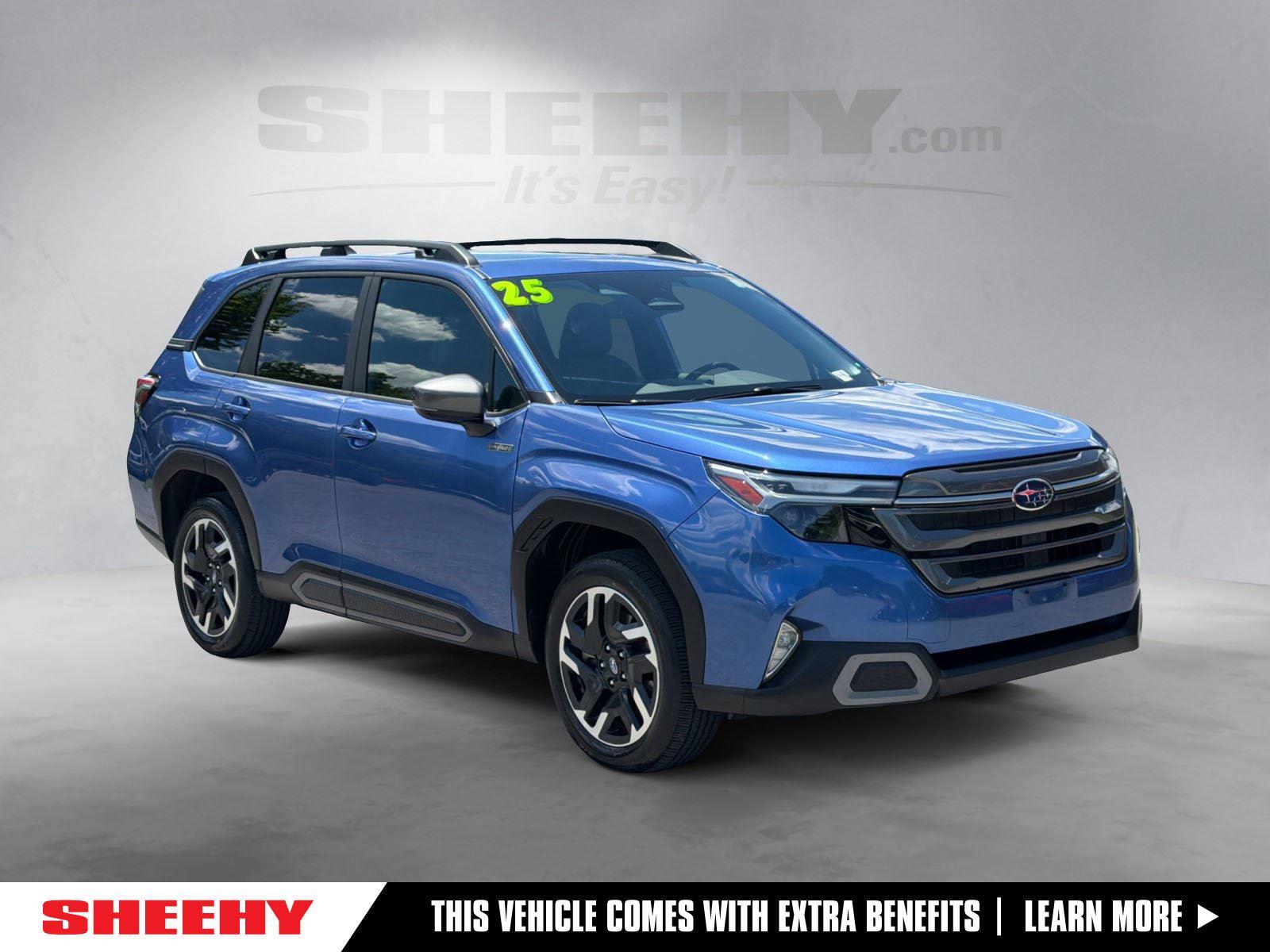 Daybreak Blue Pearl 2025 Subaru Forester Hybrid SUV / Crossover All-Wheel Drive Continuously Variable Transmission