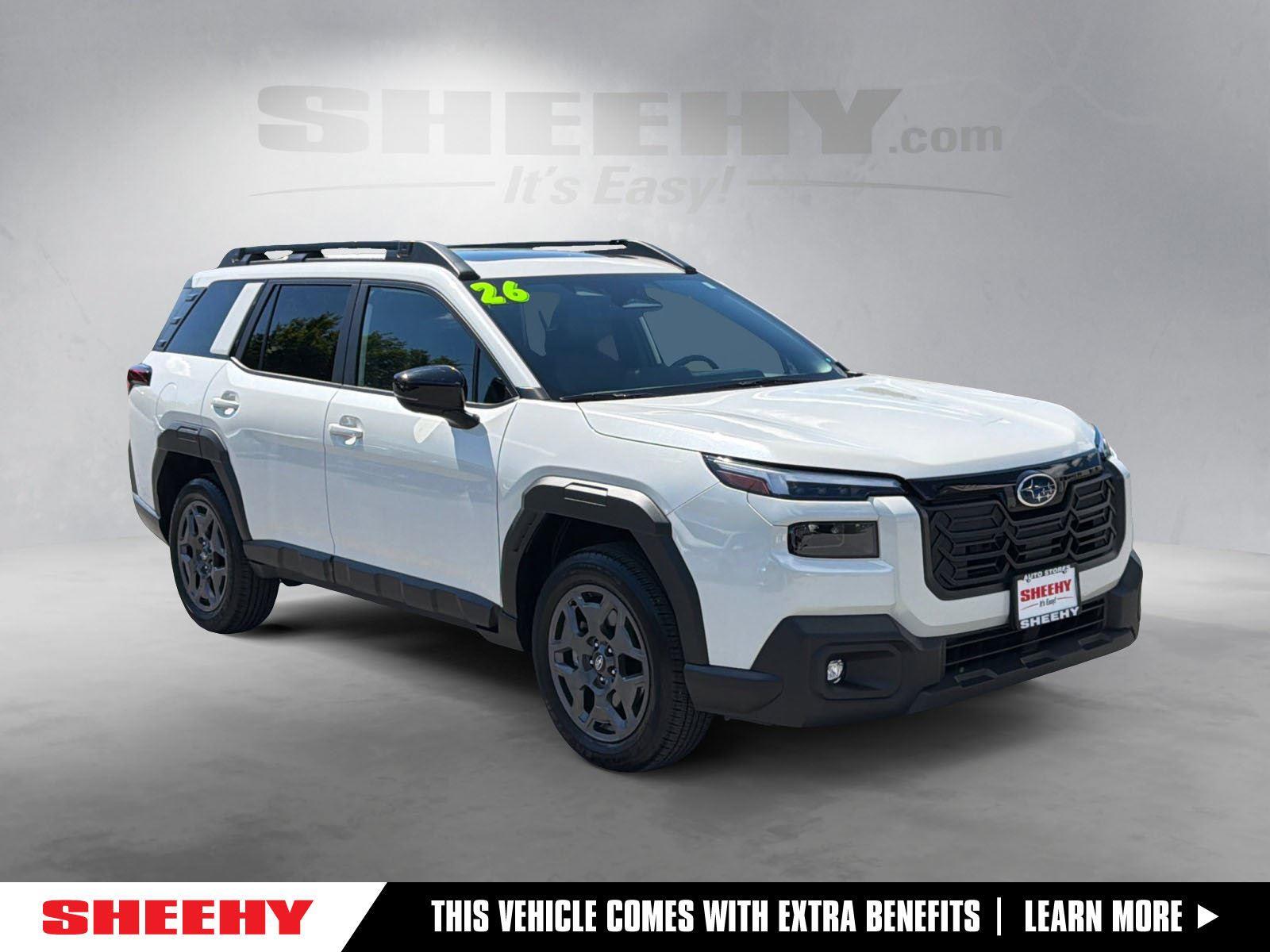Crystal White Pearl 2026 Subaru Outback SUV / Crossover All-Wheel Drive Continuously Variable Transmission