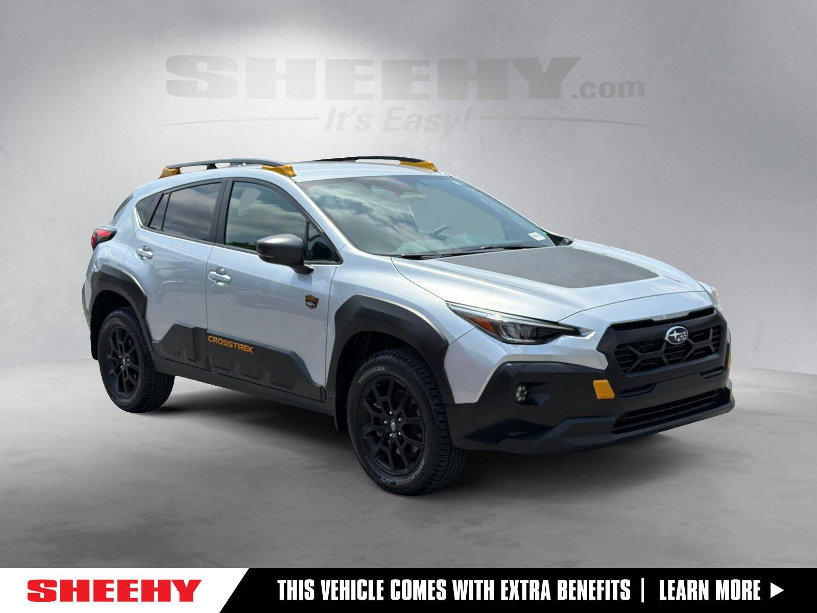 Ice Silver Metallic 2024 Subaru Crosstrek SUV / Crossover All-Wheel Drive Continuously Variable Transmission