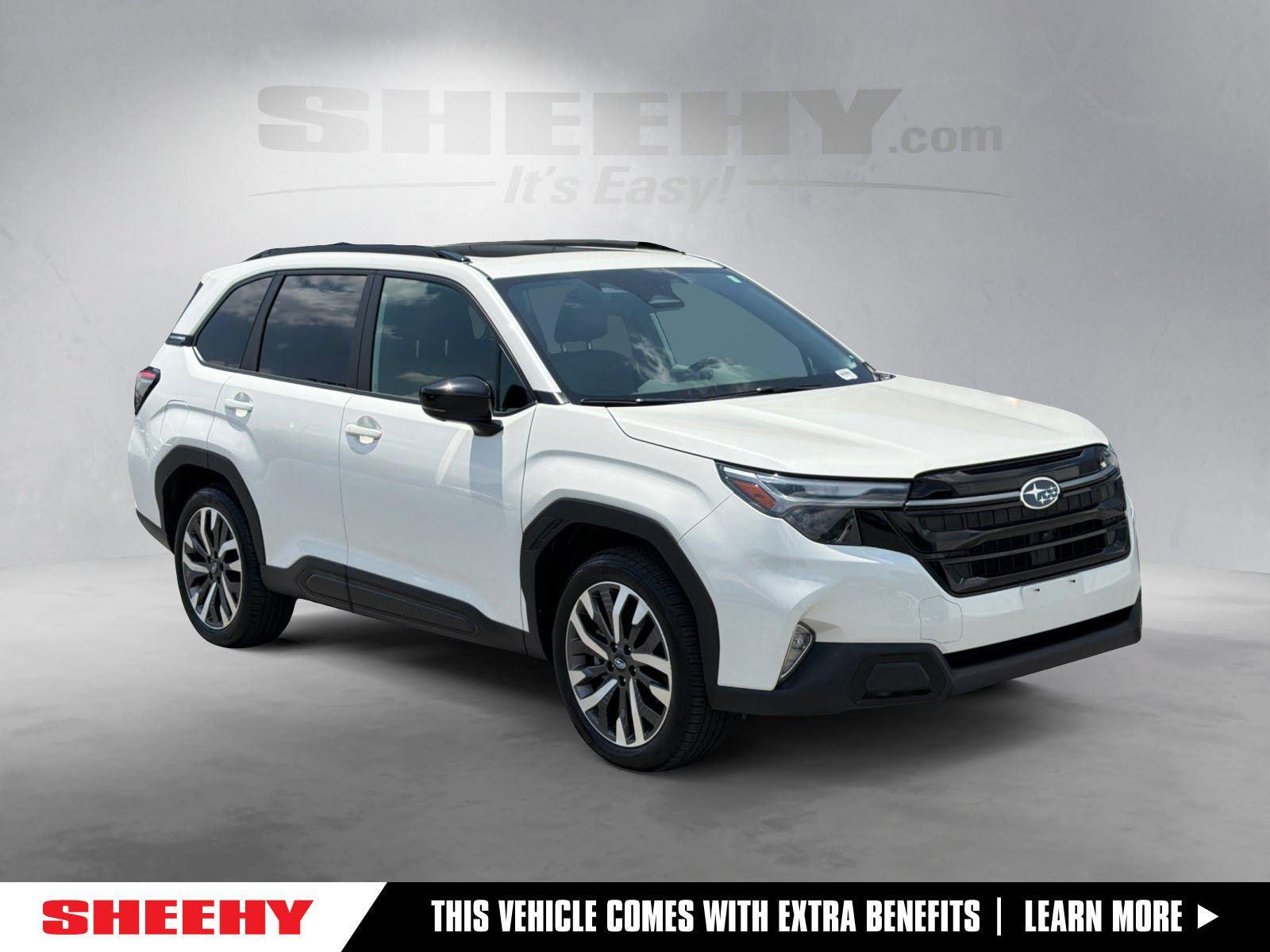 Crystal White Pearl 2026 Subaru Forester SUV / Crossover All-Wheel Drive Continuously Variable Transmission