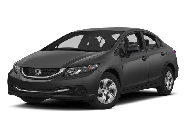 Polished Metal Metallic 2013 Honda Civic Sedan Front-Wheel Drive Automatic