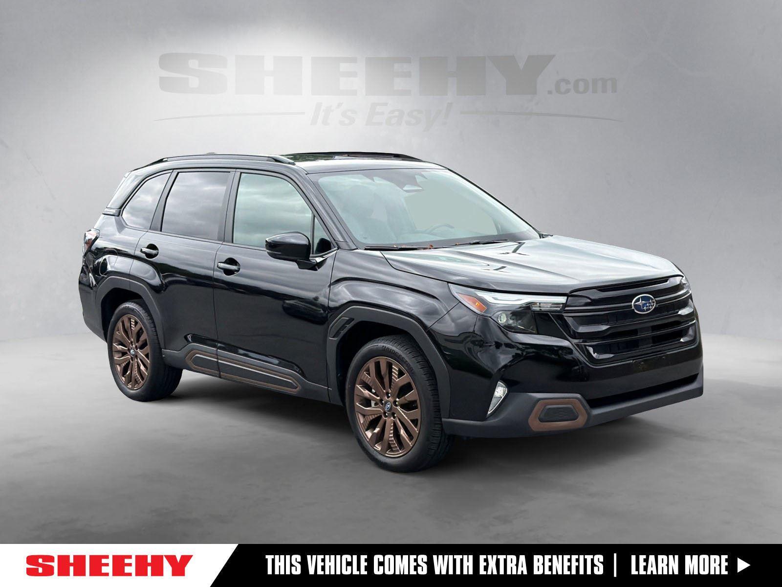 Crystal Black Silica 2026 Subaru Forester SUV / Crossover All-Wheel Drive Continuously Variable Transmission