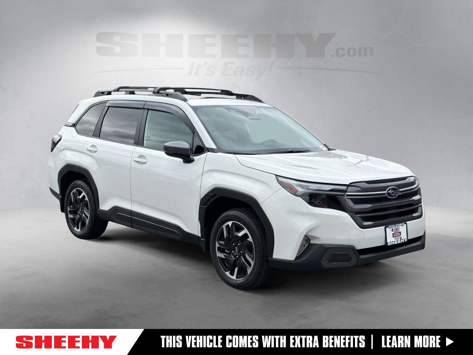 Crystal White Pearl 2026 Subaru Forester SUV / Crossover All-Wheel Drive Continuously Variable Transmission