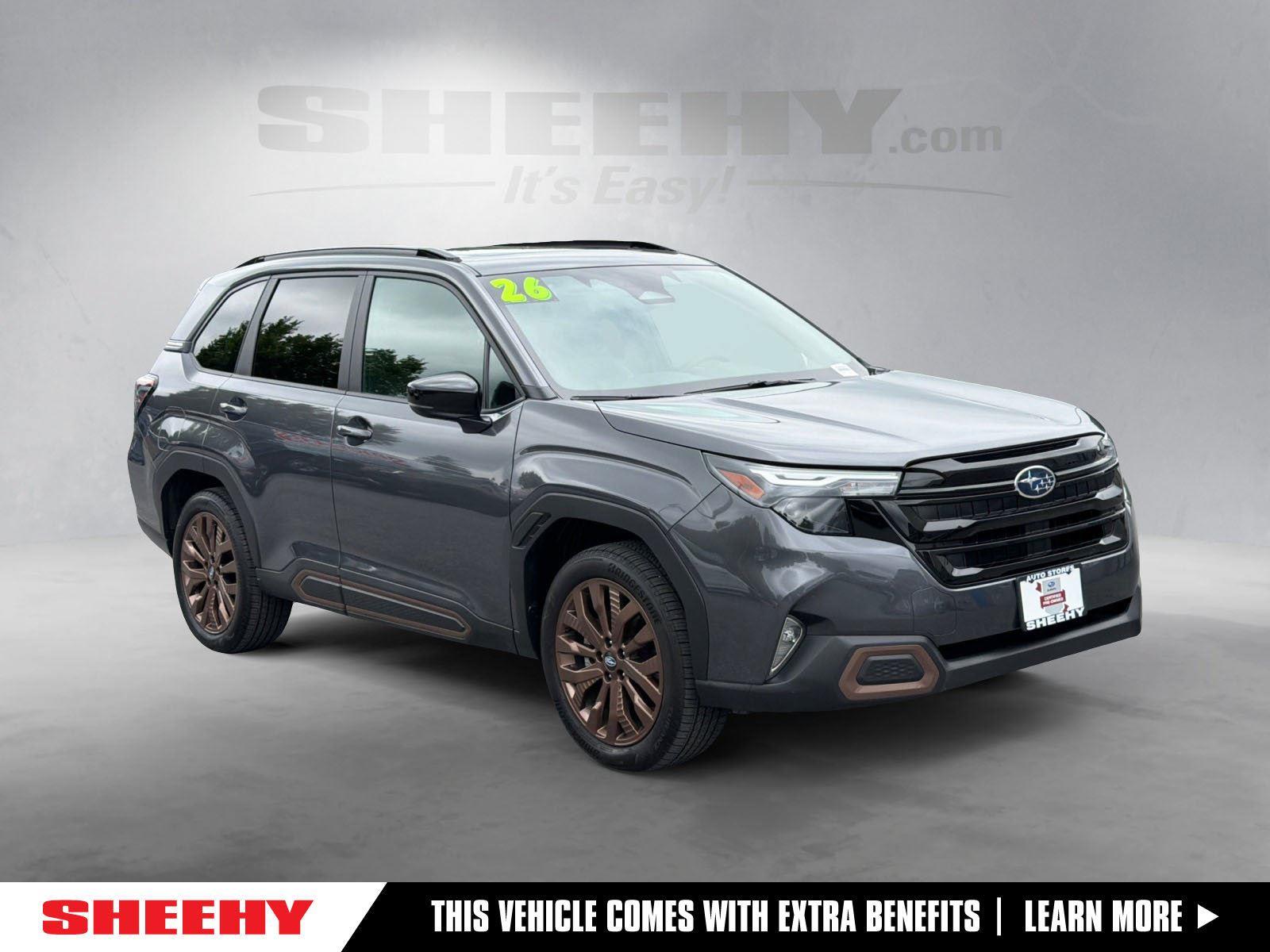 Magnetite Gray Metallic 2026 Subaru Forester SUV / Crossover All-Wheel Drive Continuously Variable Transmission